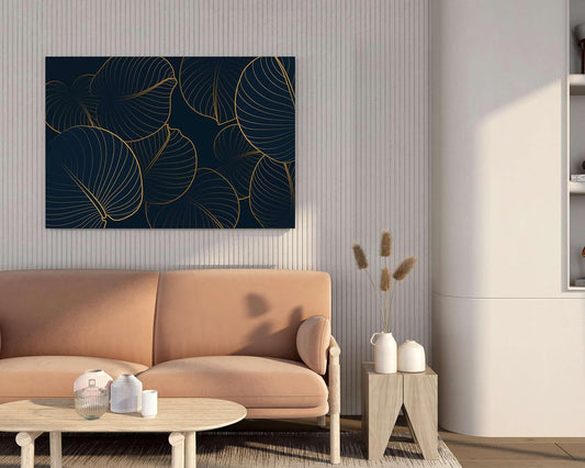 Flower Paintings For Wall Decoration With Frame Canvas Painting For Living Room Bedroom Home Office & Hotels  (34 inch x 22 inch)