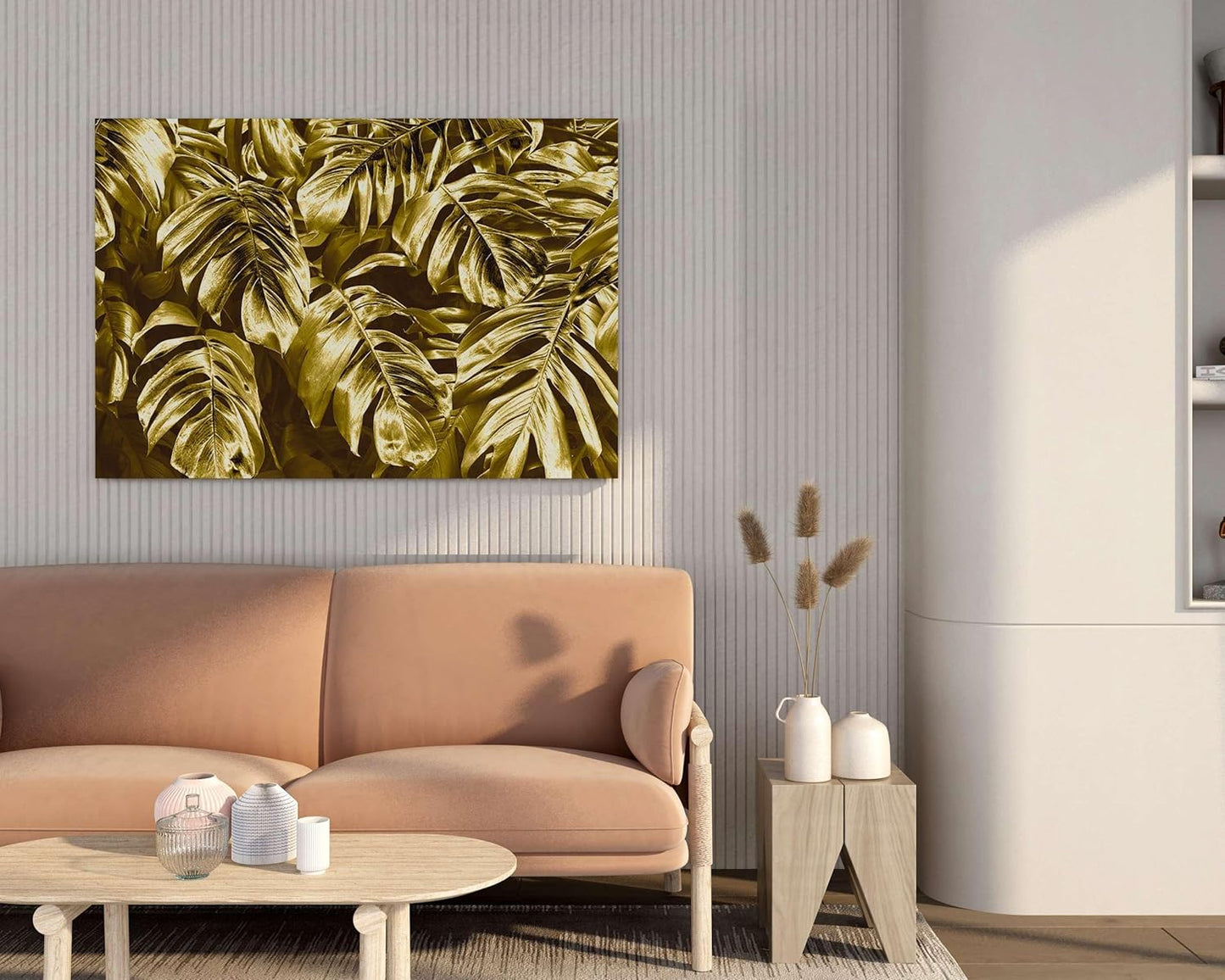 Flower Paintings For Wall Decoration With Frame Canvas Painting For Living Room Bedroom Home Office & Hotels  (34 inch x 22 inch)