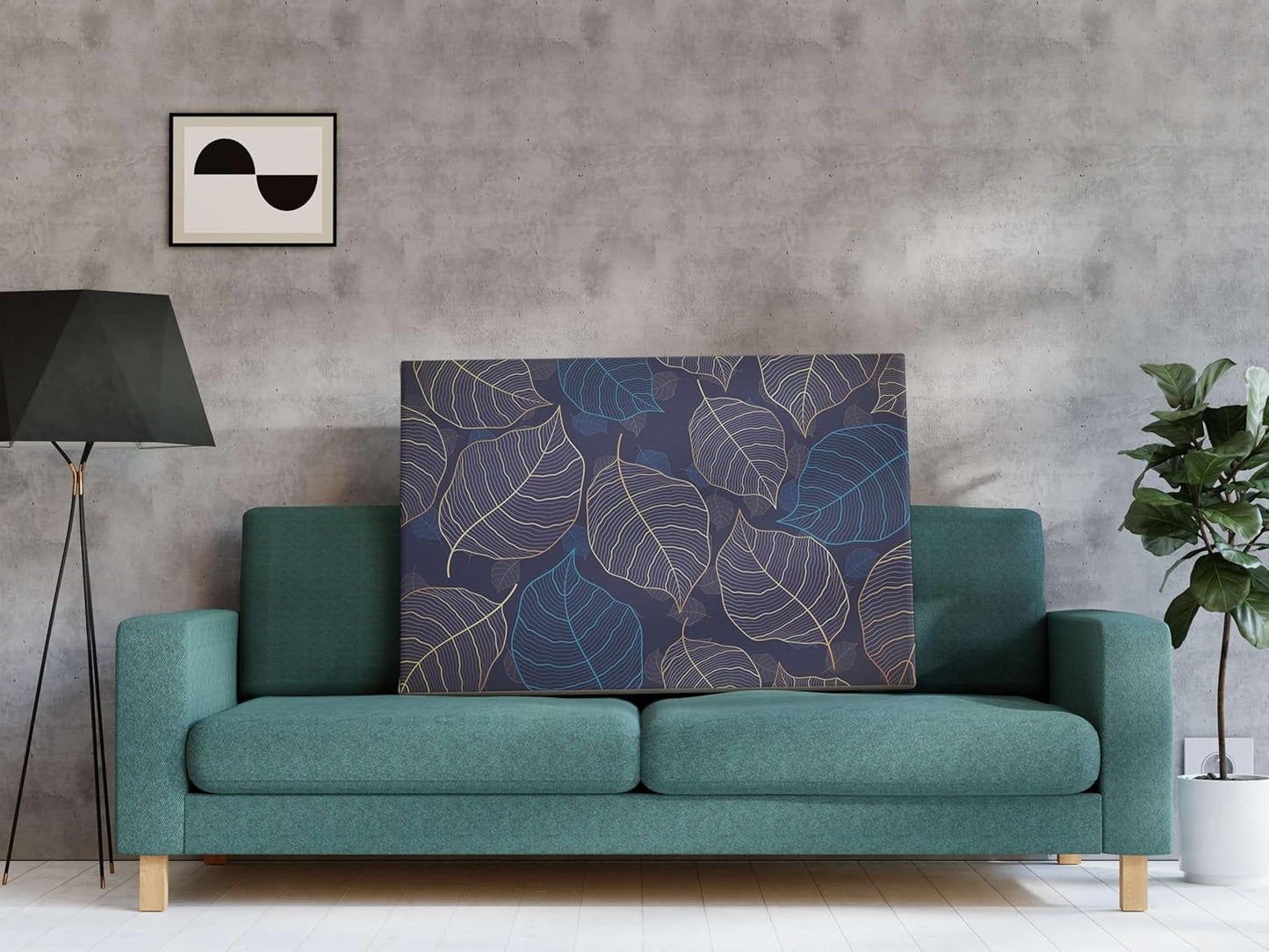 Flower Paintings For Wall Decoration With Frame Canvas Painting For Living Room Bedroom Home Office & Hotels  (34 inch x 22 inch)