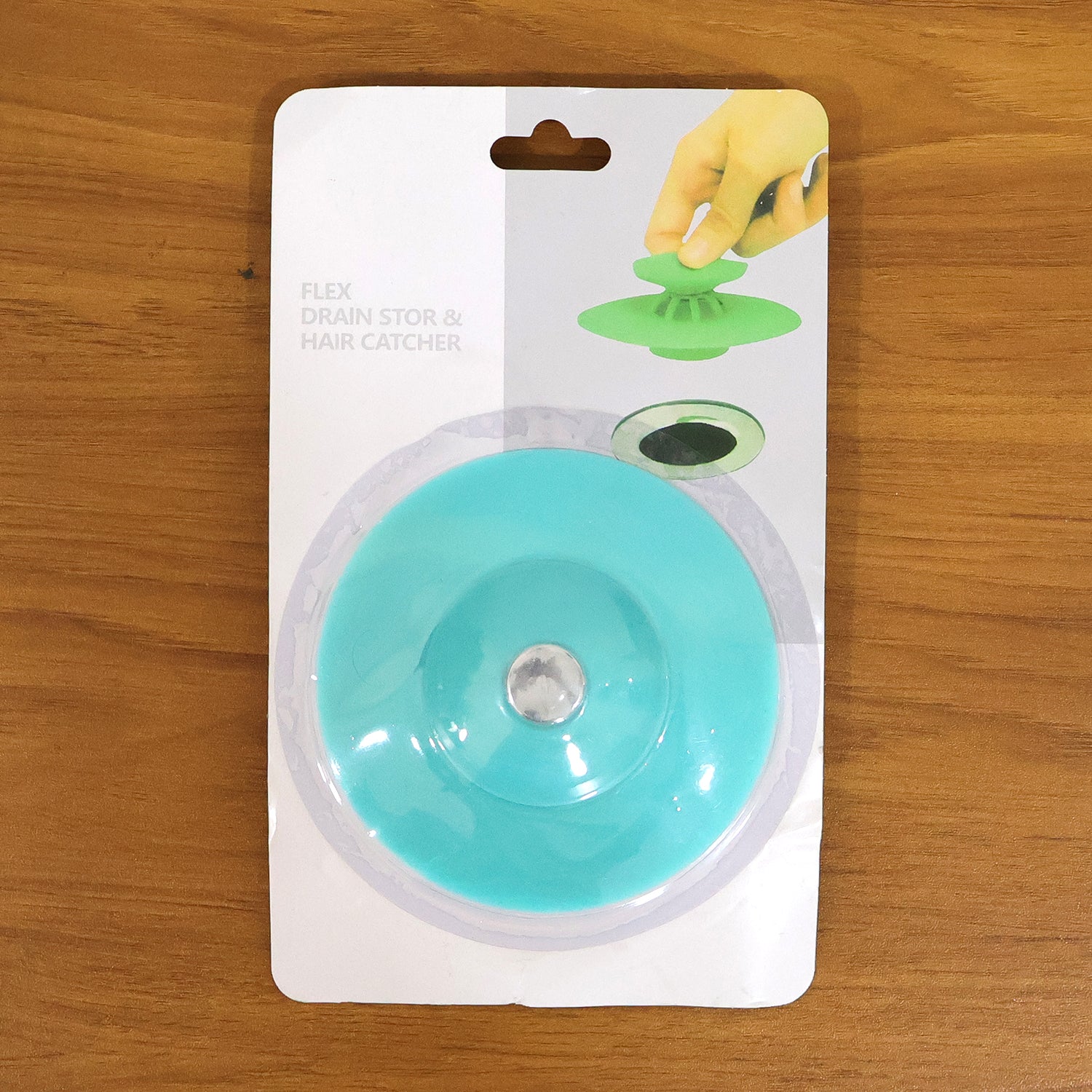 Flexible Silicone Sink Drain Cover  Hair Catcher Strainer (1 Pc)