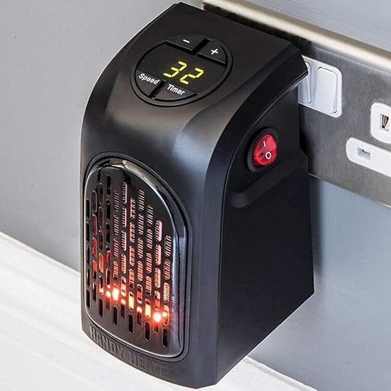 Handy Wall-Mounted Electric Convector Heater | Energy-Saving Small Indoor Room Heater 400W