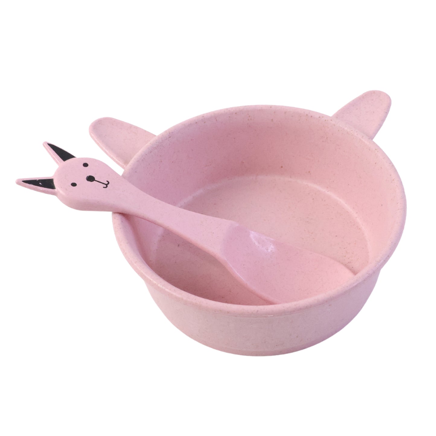 Premium Kids Feeding Bowl With Cute Spoon (1 Set 240ml)