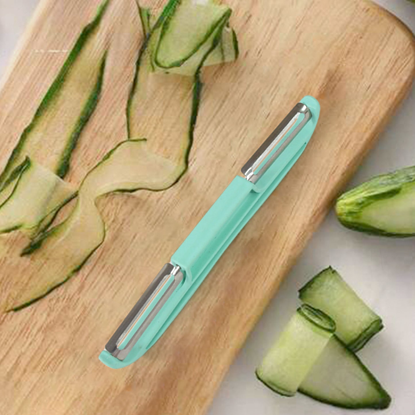 Double Side Potato Peeler Stainless Steel Peeler Cutter (1 Pc)