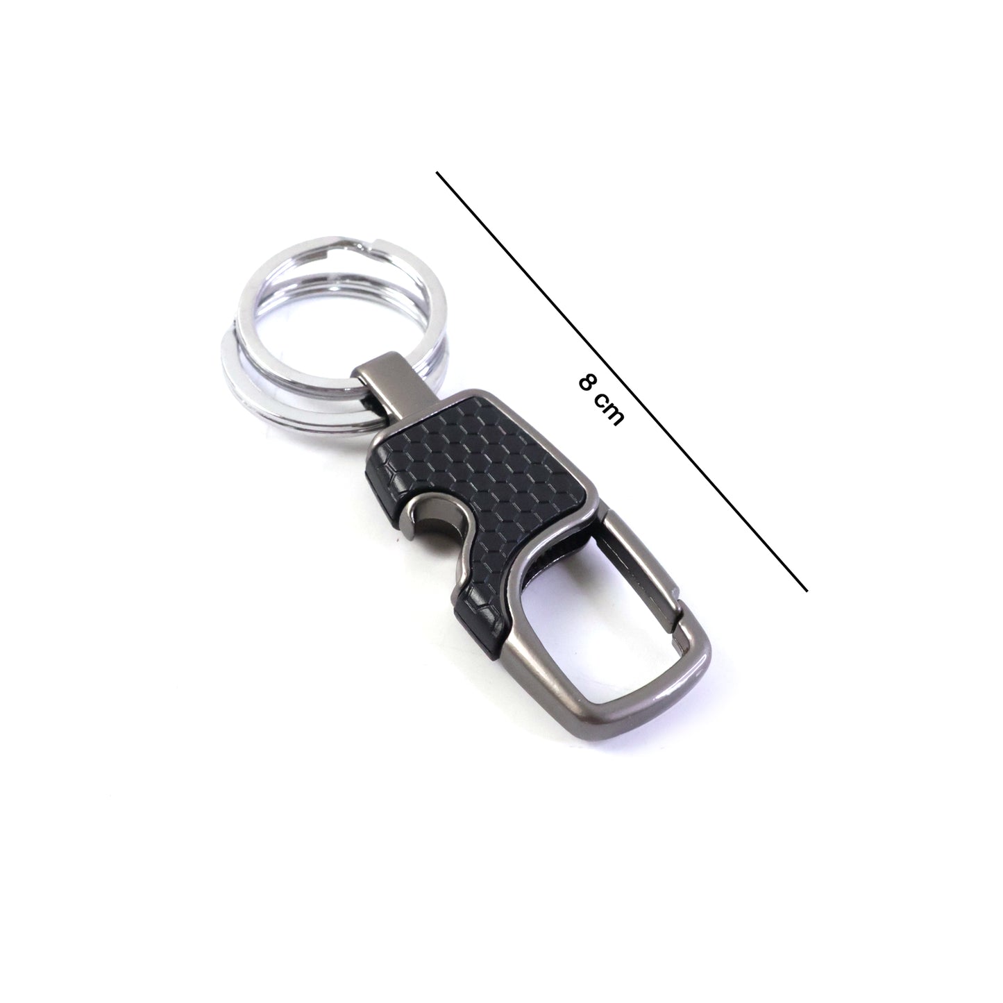 Heavy Duty Keychain Organizer With Quick Release Hook For Keys (1 Pc)