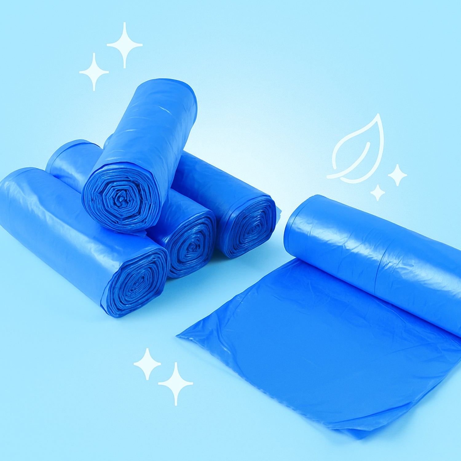 High-quality Garbage Bags 50x60 Cm (5 Pc)