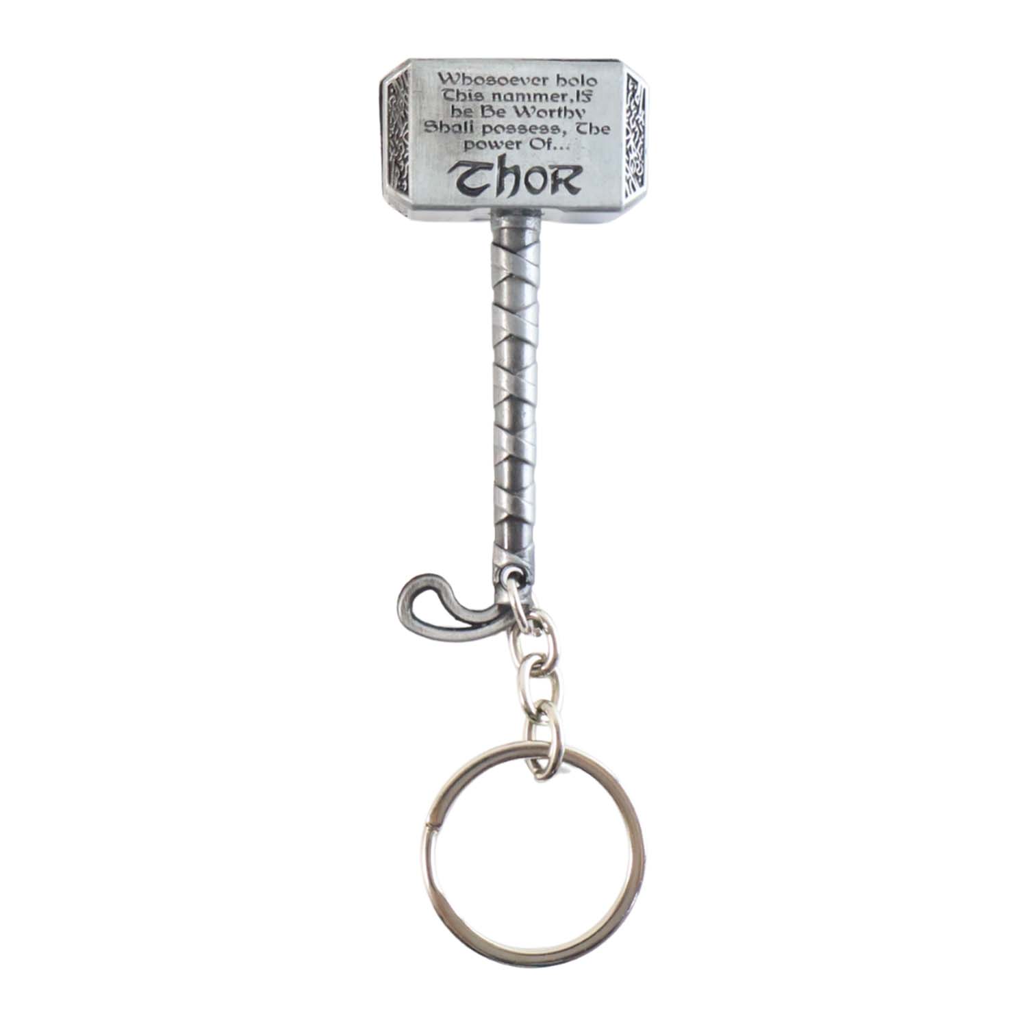 Big Metal Hammer Shape Keychain (1 Pc)
