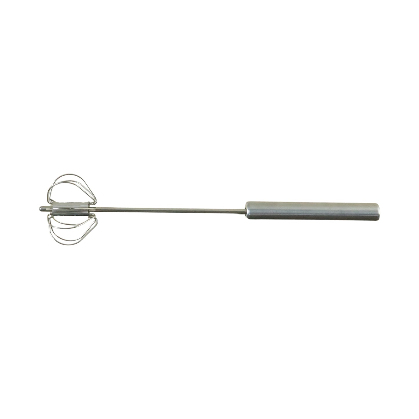 Stainless Steel Hand Push Rotary Whisk (1 Pc 29 Cm)