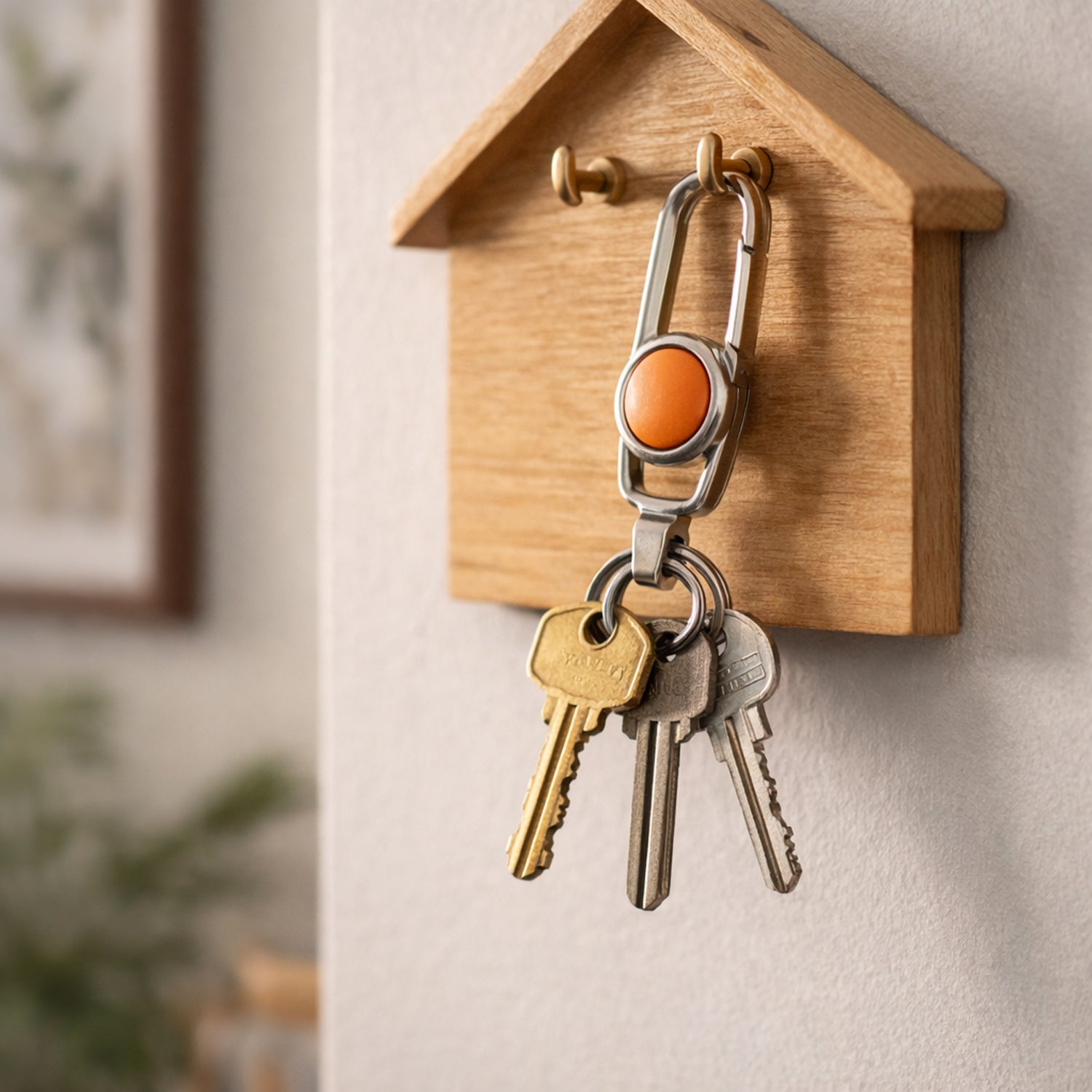 Premium Metal Keychain For Car And Bike Key Holder (1 Pc)