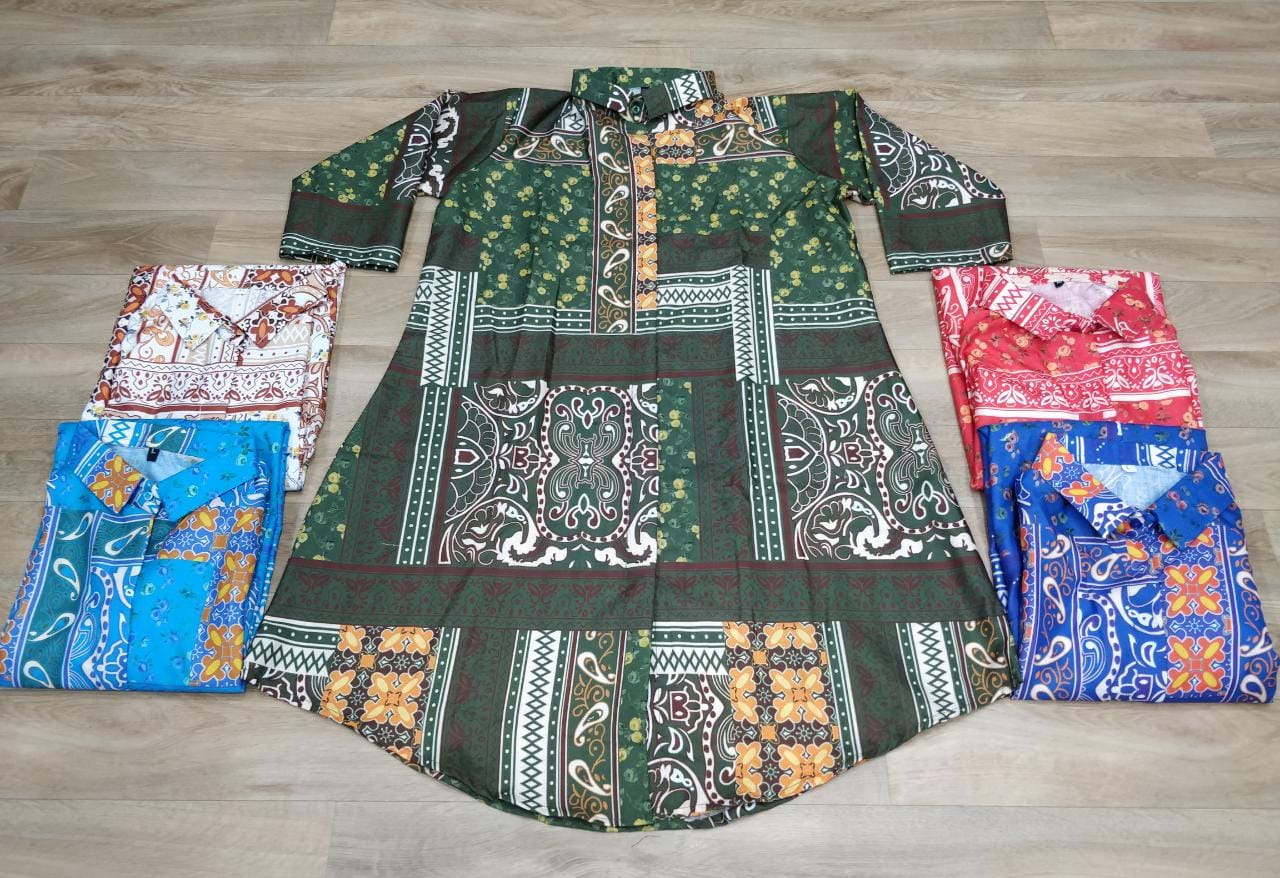 Women Rayon Kurti with Stretchable Lycra Palazzo Set | Digital Print Kurti Plazzo Set | Casual & Daily Wear
