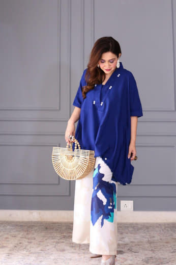 Shivam Hub Women's Premium Cotton Co-ord Set – Fully Stitched Ethnic Wear
