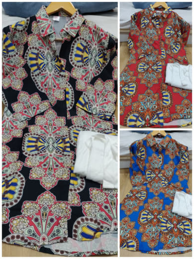 Shivam Hub Women's Rayon Kurti Set – Premium Ready to Wear Ethnic Outfit (Style 5)
