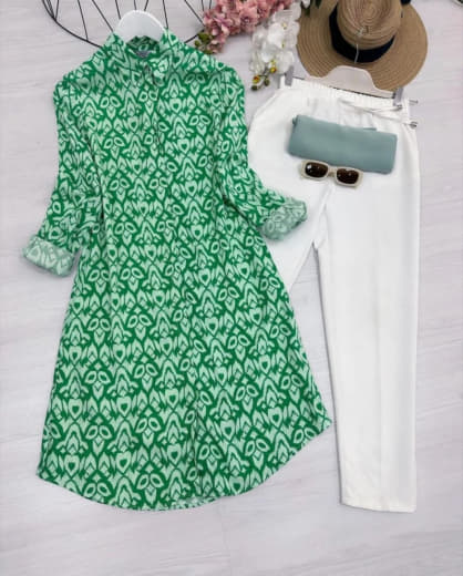 Shivam Hub Women's Rayon Kurti Set – Premium Ready to Wear Ethnic Outfit (Style 8)