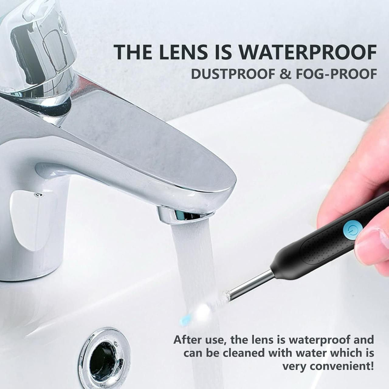 Ear Wax Removal, Ear Cleaner with Camera, Ear Wax Removal Kit with 1080P, Ear Camera Otoscope with Light, Ear Cleaning Kit for Android & ios