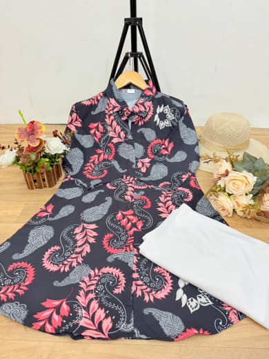 Women Rayon Kurti with Stretchable Lycra Palazzo Set | Digital Print Kurti Plazzo Set | Casual & Daily Wear
