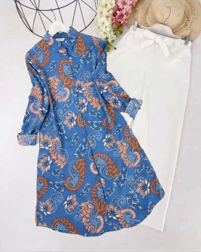Women Rayon Kurti with Stretchable Lycra Palazzo Set | Digital Print Kurti Plazzo Set | Casual & Daily Wear