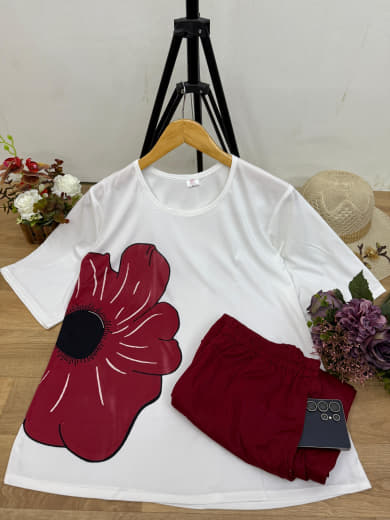 Women Lycra Top with Stretchable Palazzo Set | Both Side Digital Print | Palazzo with Pockets | Casual Wear