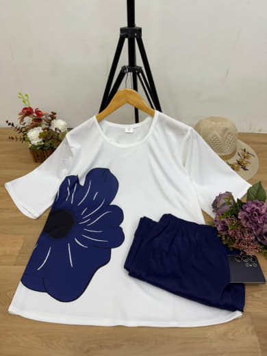 Women Lycra Top with Stretchable Palazzo Set | Both Side Digital Print | Palazzo with Pockets | Casual Wear