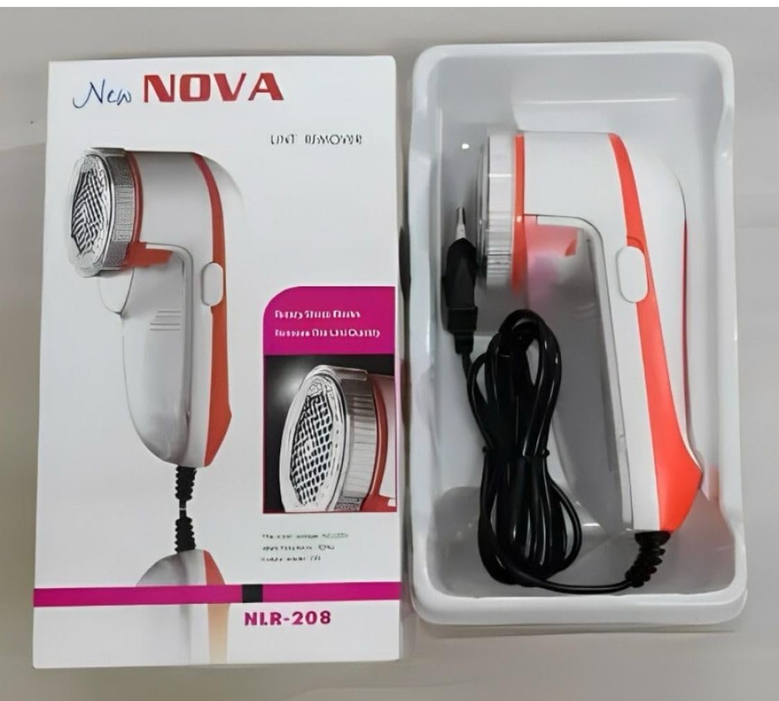 Nova Lint/Fabric Shaver for Cloths, Lint Remover for Woolen Sweaters, Blankets, Jackets/Burr Remover Pill Remover from Carpets, Pack of 1 | 1 Year Warranty