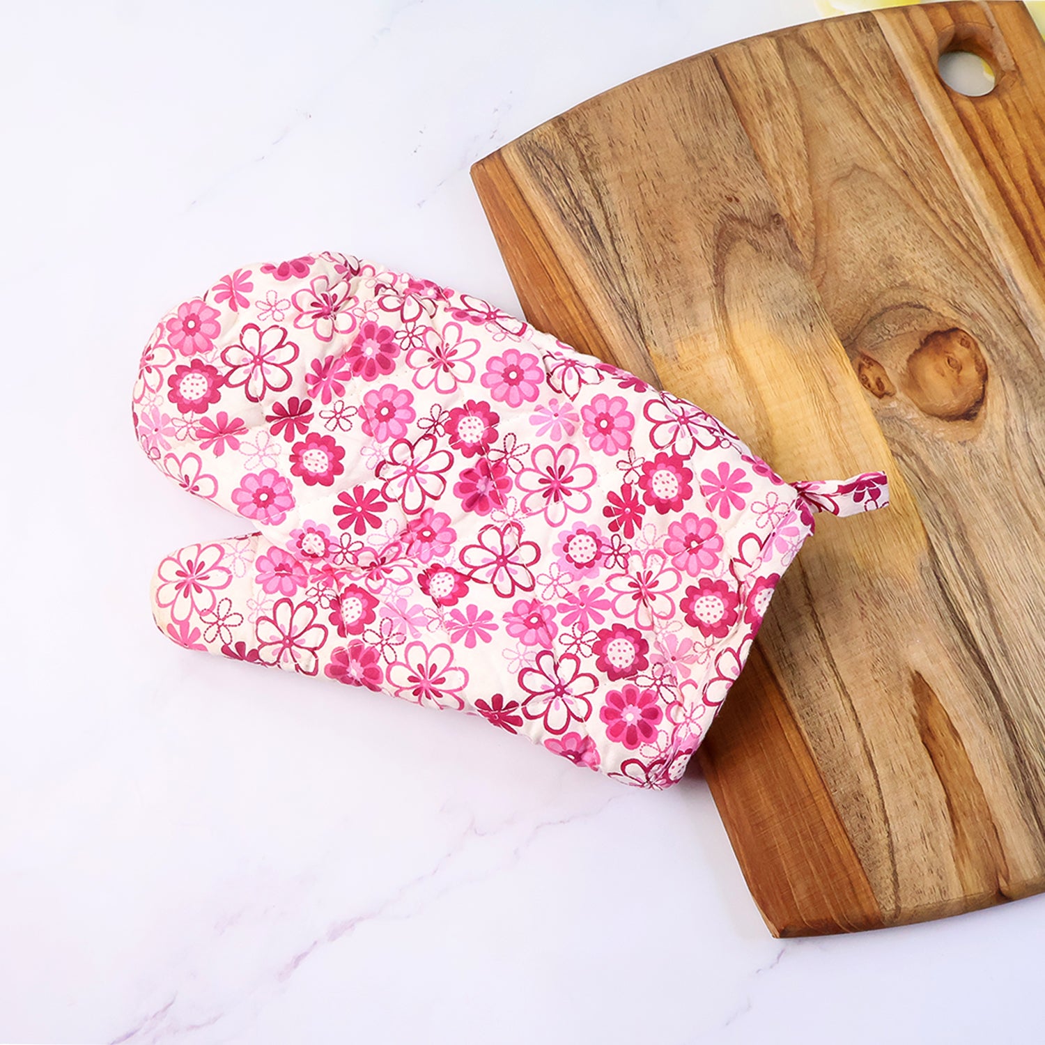 2929 Designer Multicoloured Oven Mitt And Pot Holder (24 Cm)