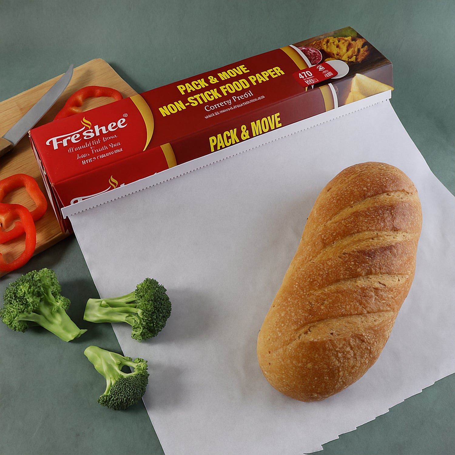 Freshee Pack  Move Non-stick Food Paper 40 Meter + 5 Meter Free (Total 45 Meter)