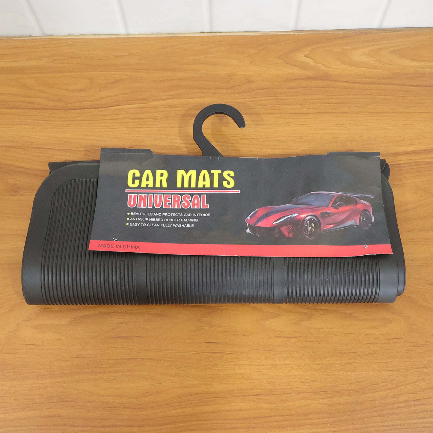 Universal Car Floor Mat Set (4 Pc Set)